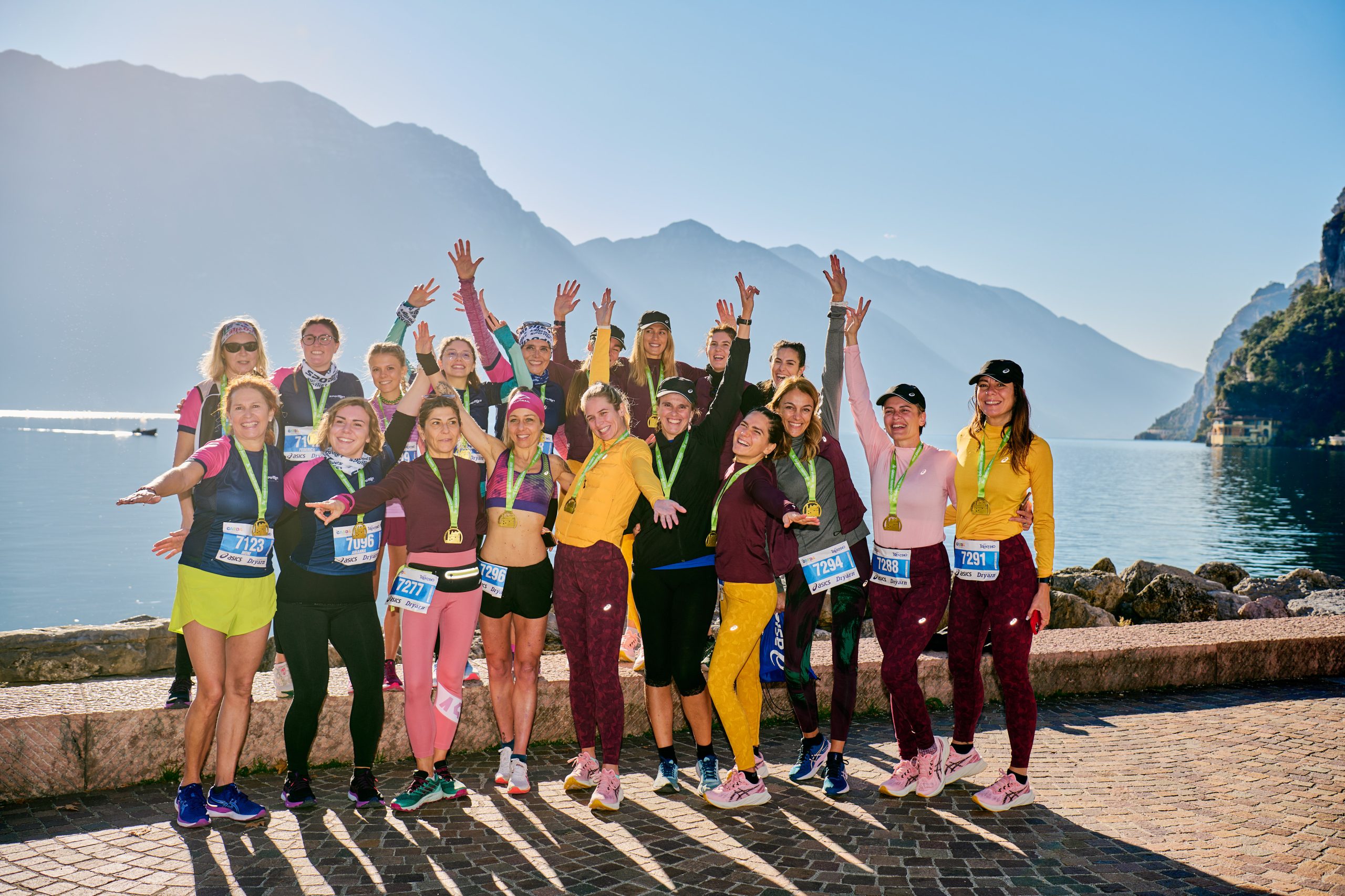 A Riva del Garda con ASICS e Correre Al Femminile per la grande festa delle donne Runner