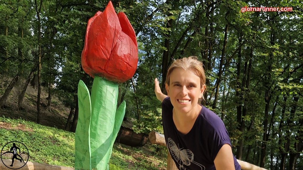 Un tulipano gigante a Govone