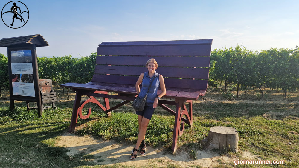 Panchina Gigante del Ruchè a Castagnole Monferrato