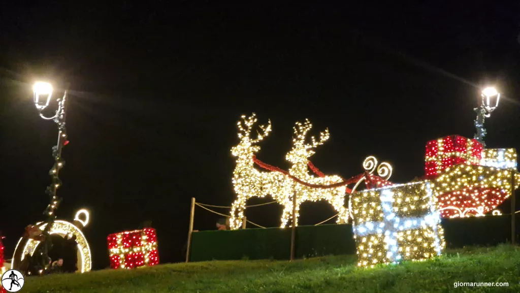 luci magico paese di natale govone