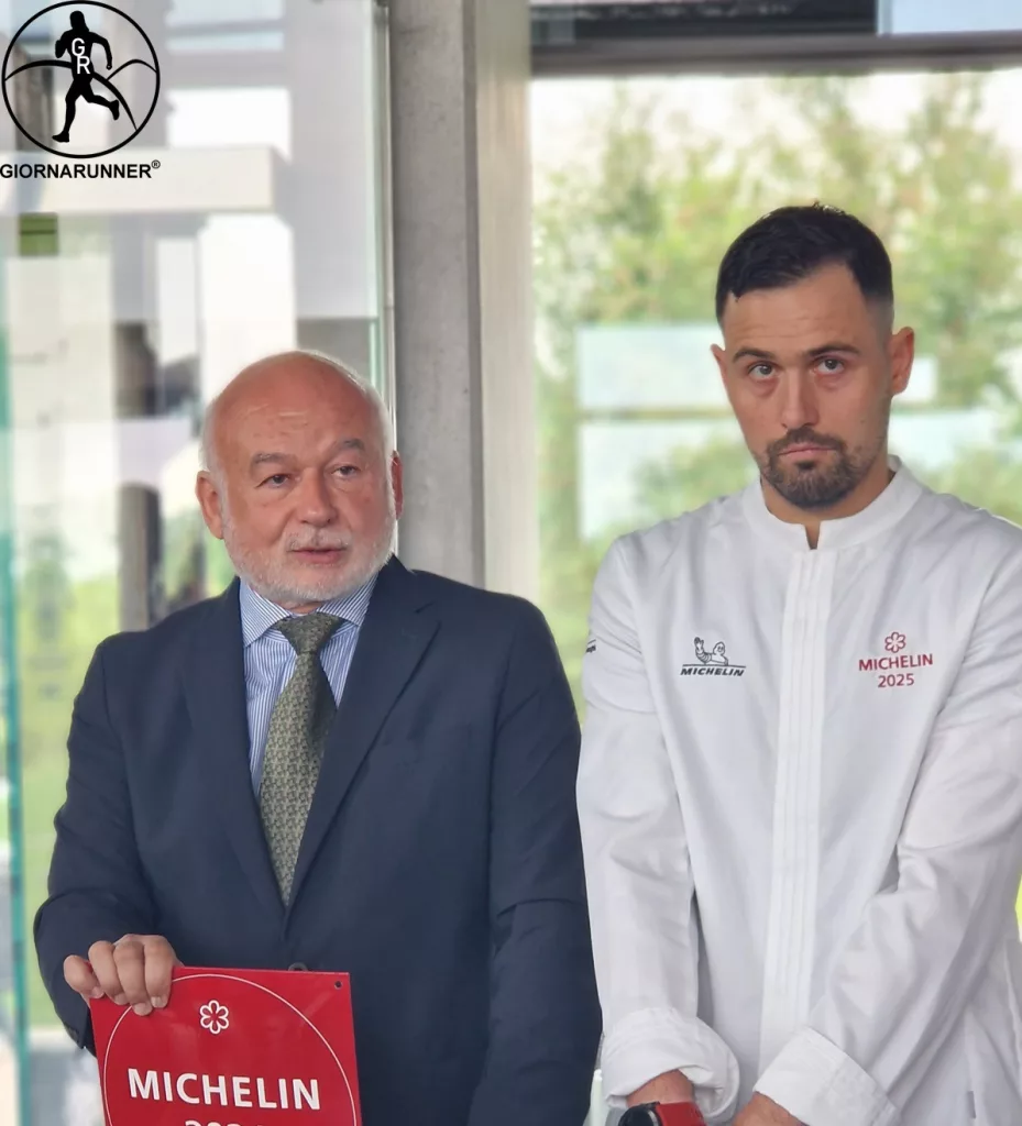 consegna stella michelin Cannavacciuolo Le Cattedrali Relais